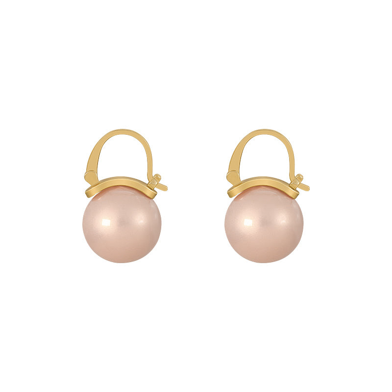 French High-end Pearl Female Earrings