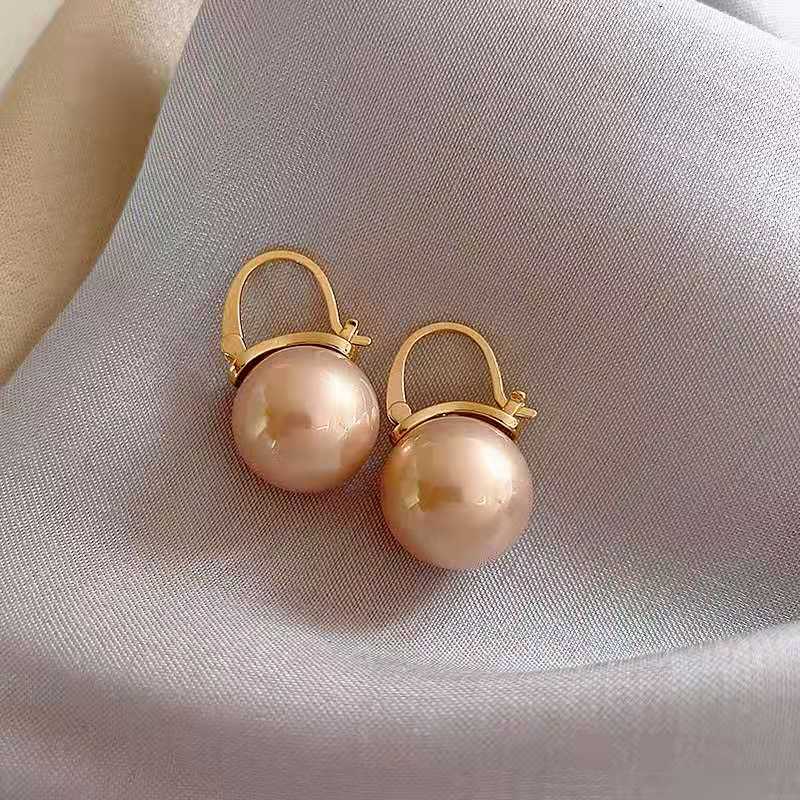 French High-end Pearl Female Earrings