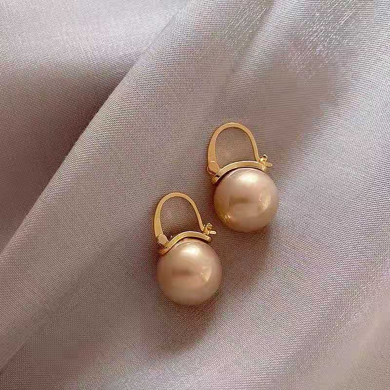 French High-end Pearl Female Earrings